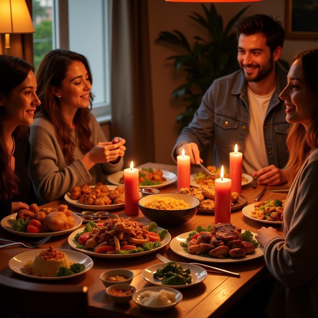 Chinese Takeout Night at Home