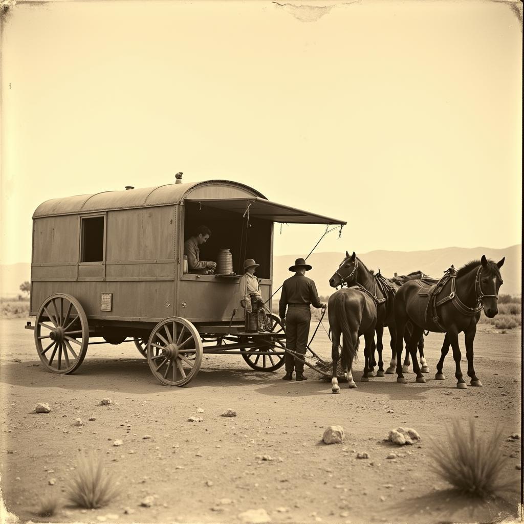 Chuck Wagon in the Wild West - The Origins of Food Trucks