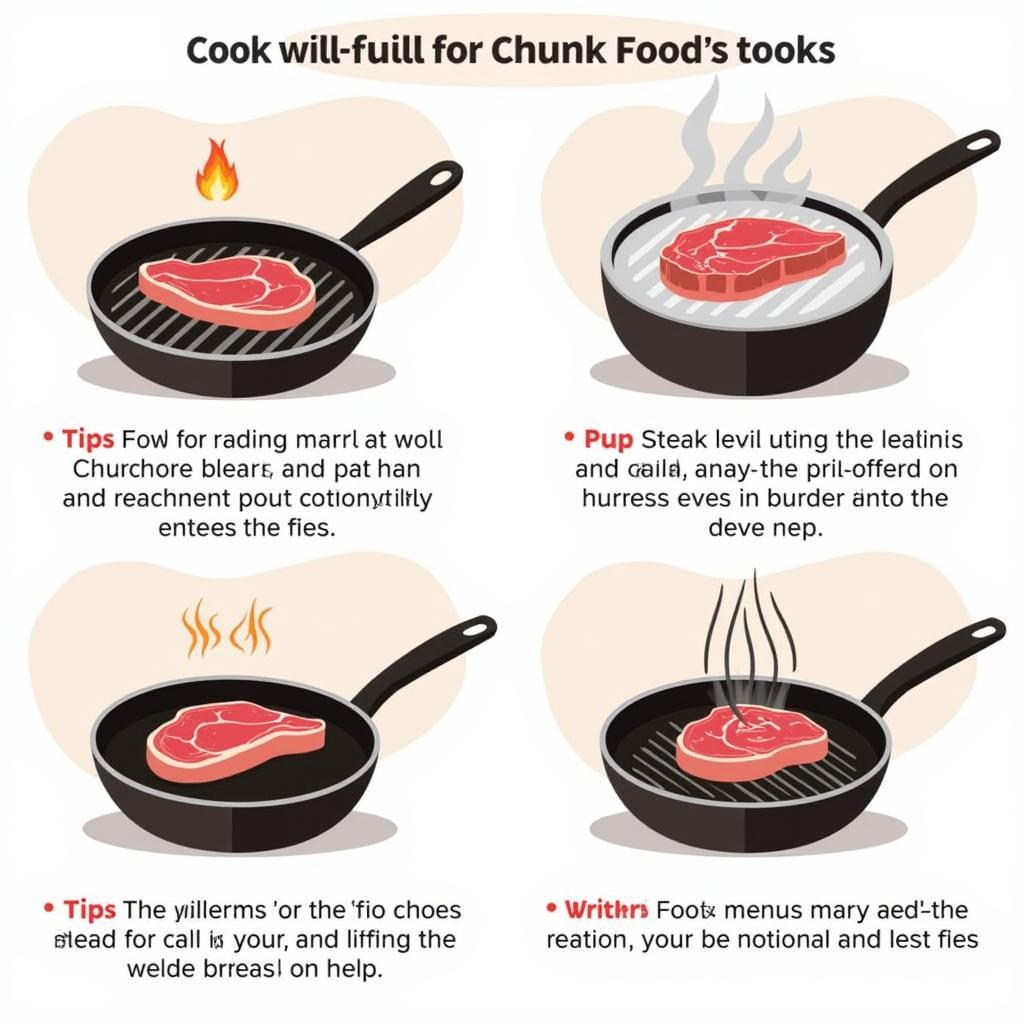 Cooking Chunk Foods Steak to Perfection