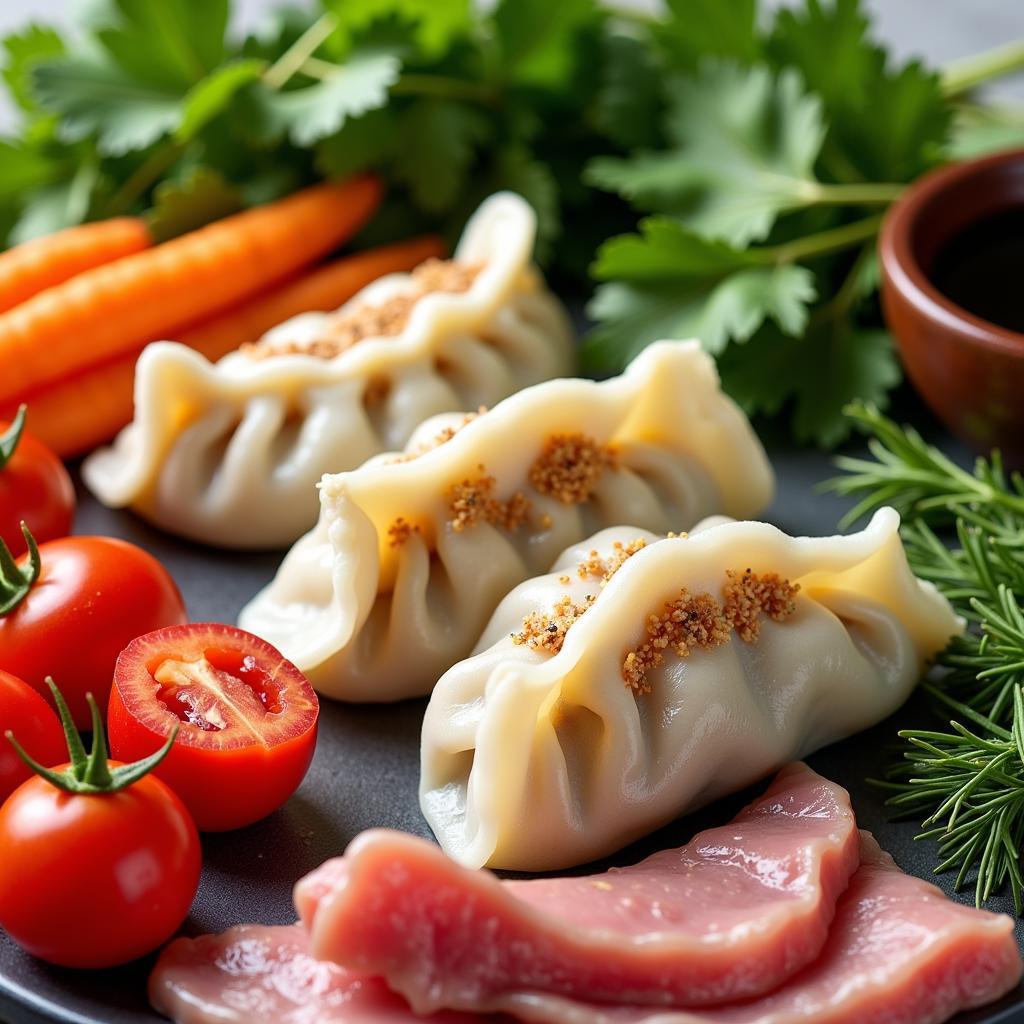 CJ Foods Dumpling Ingredients