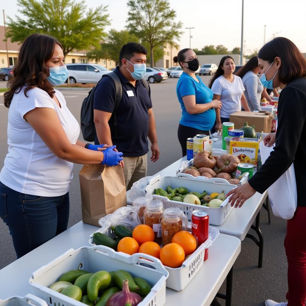 Clearwater Food Bank Distribution Event