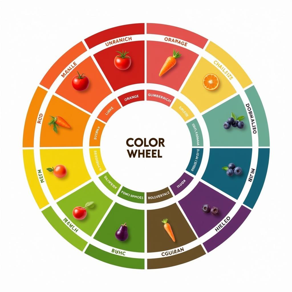 Color Wheel of Food Basics