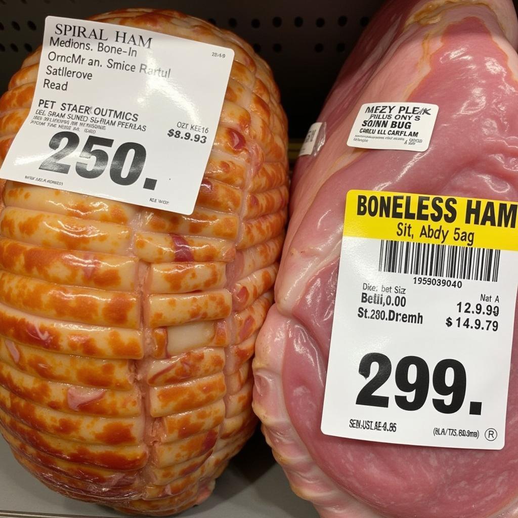 Comparing Food City Spiral Ham Prices