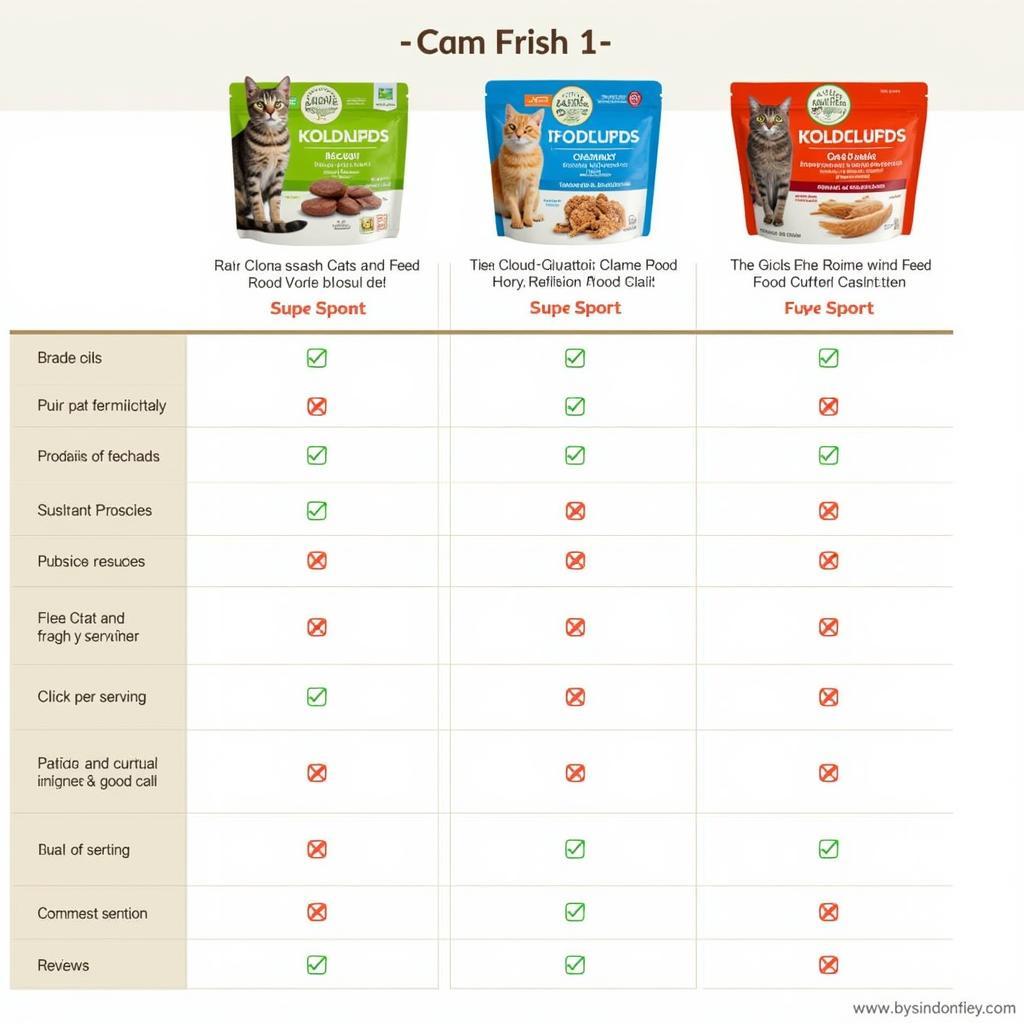 Comparing Fresh Cat Food Brands