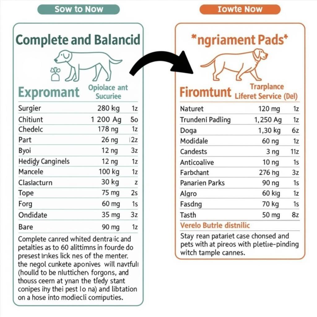 Comparing Vegan Dog Food Labels