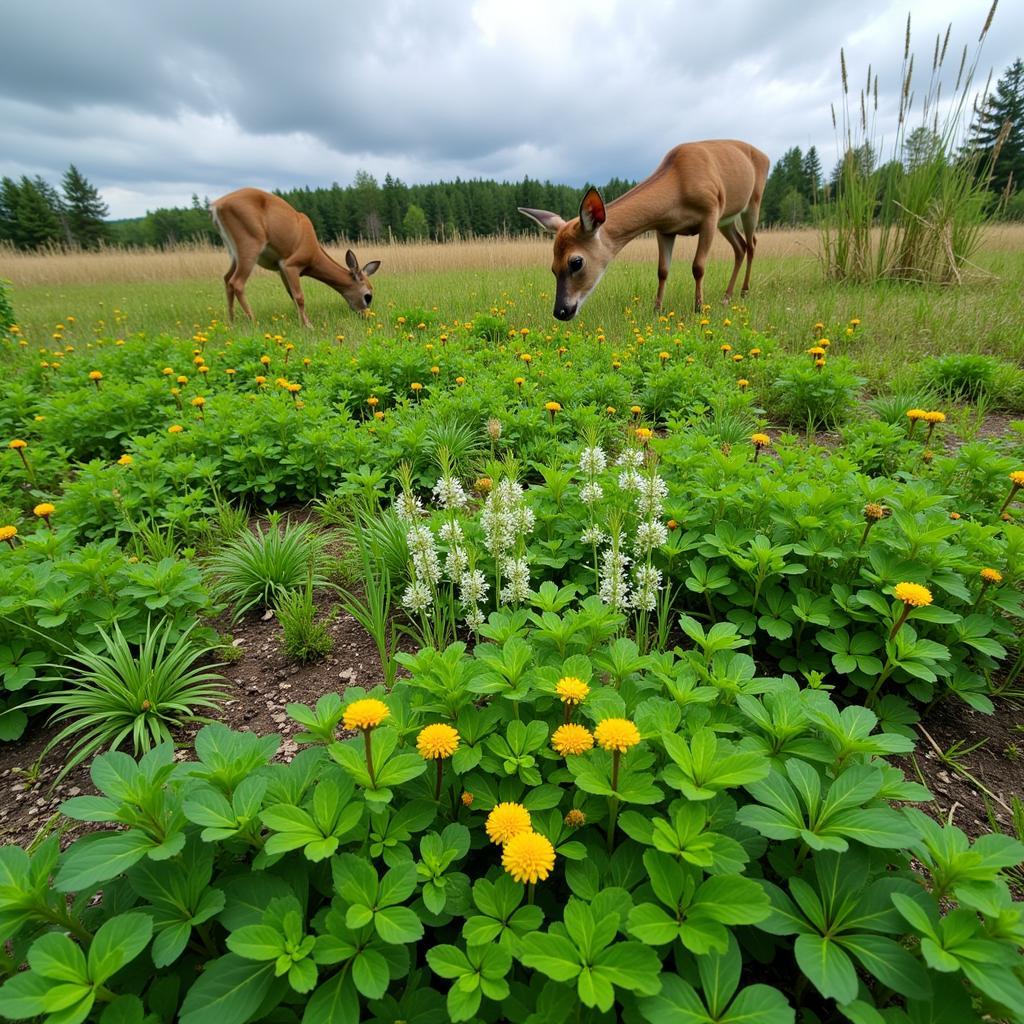 Cool-Season Food Plot for Deer