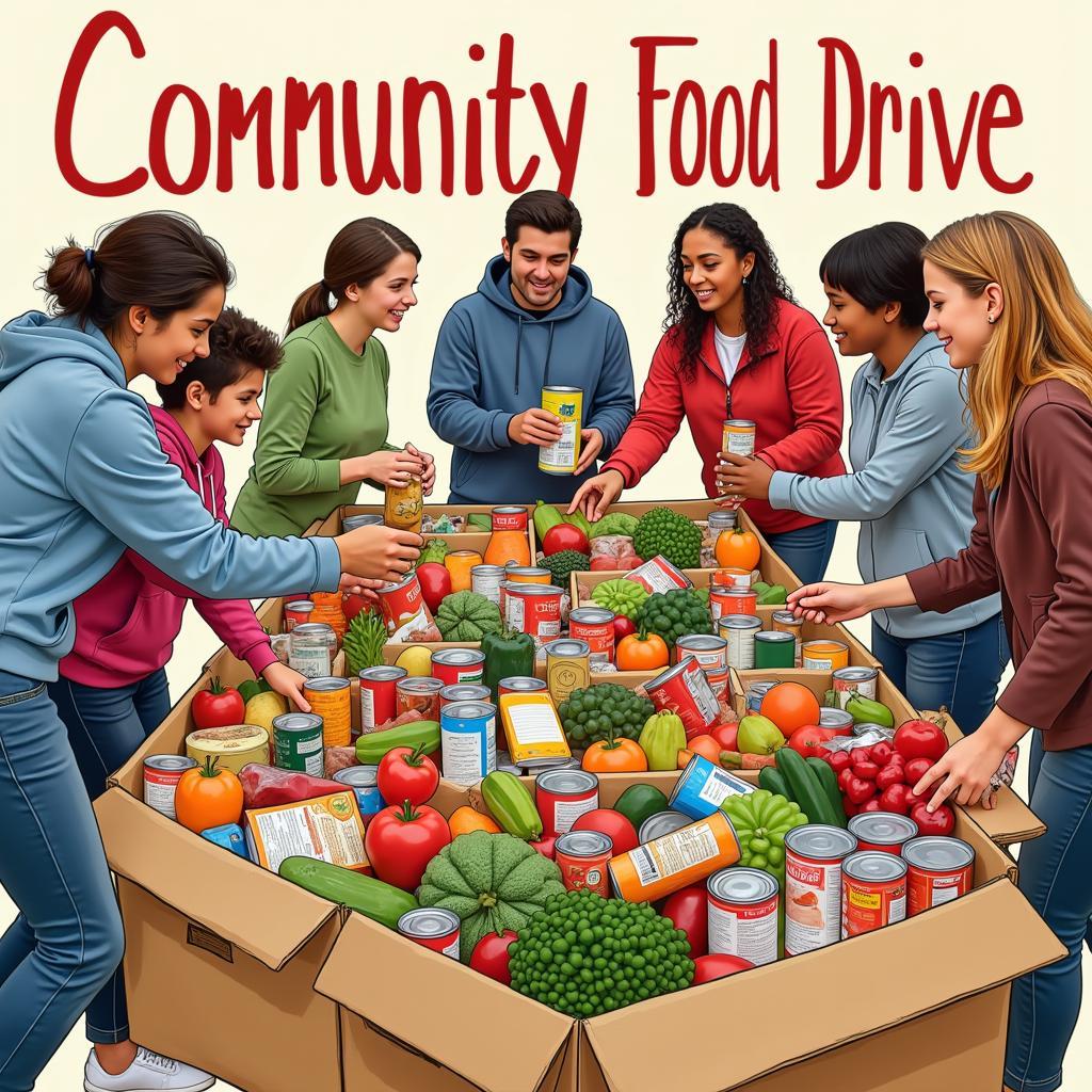 Community Food Drive for Cottonwood Food Bank