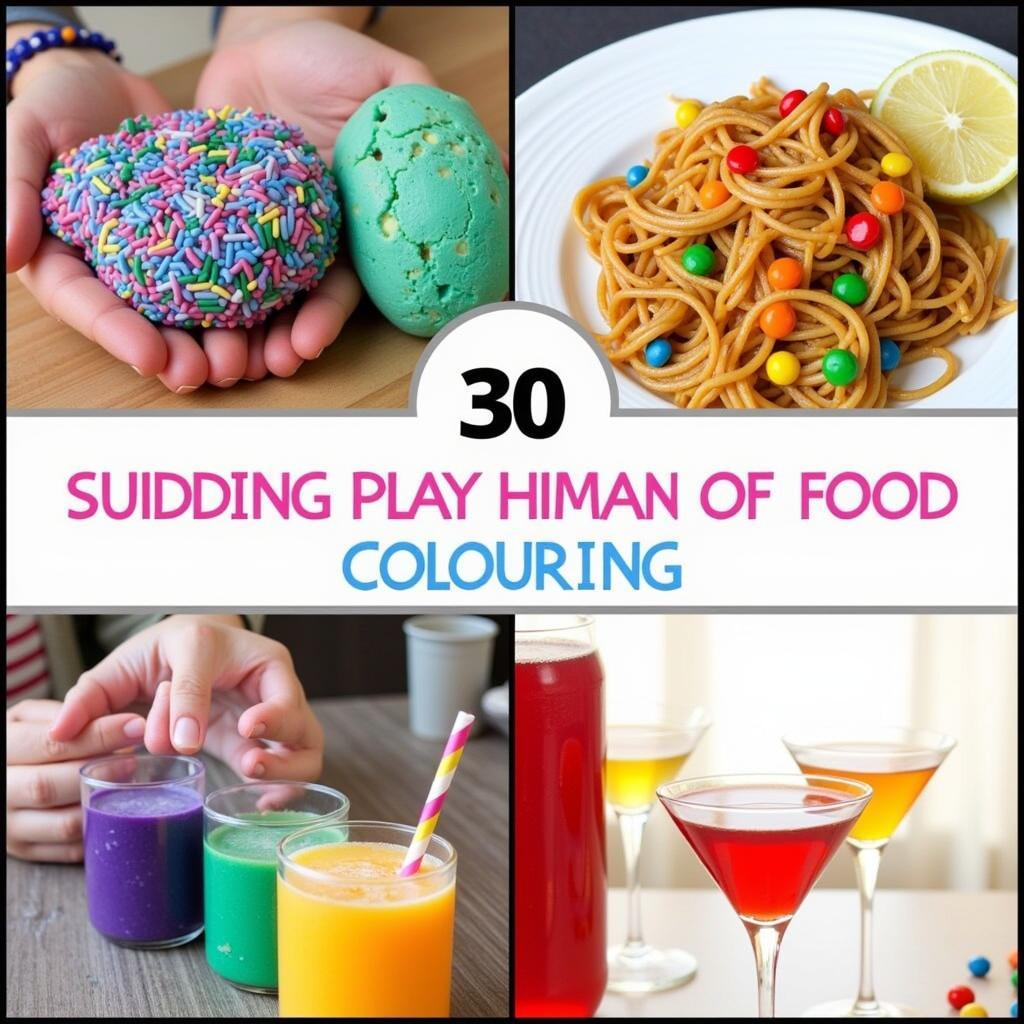 Creative Uses of Food Colouring: Playdough, Pasta, Cocktails