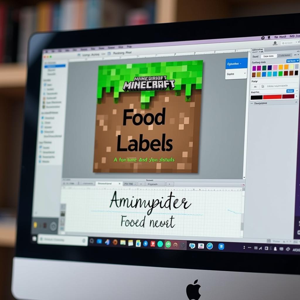 Custom Minecraft Food Labels: Design Tips