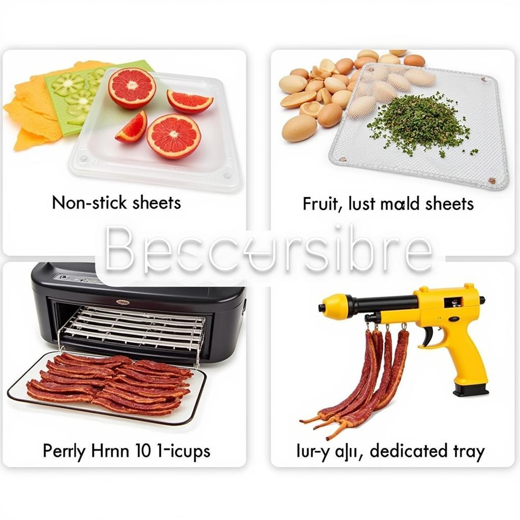 Dehydrator Accessories in Use