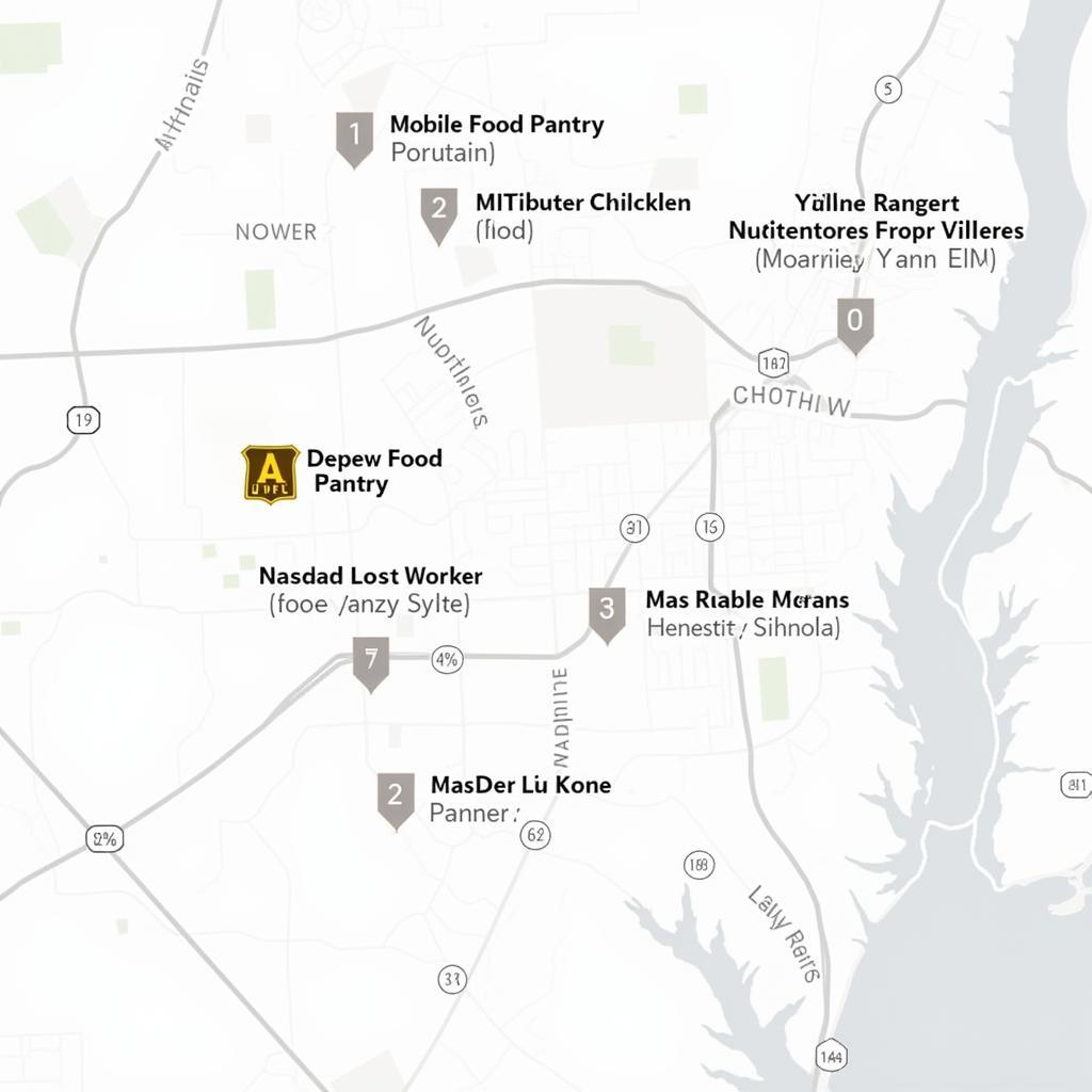 Depew Food Pantry Locations Map