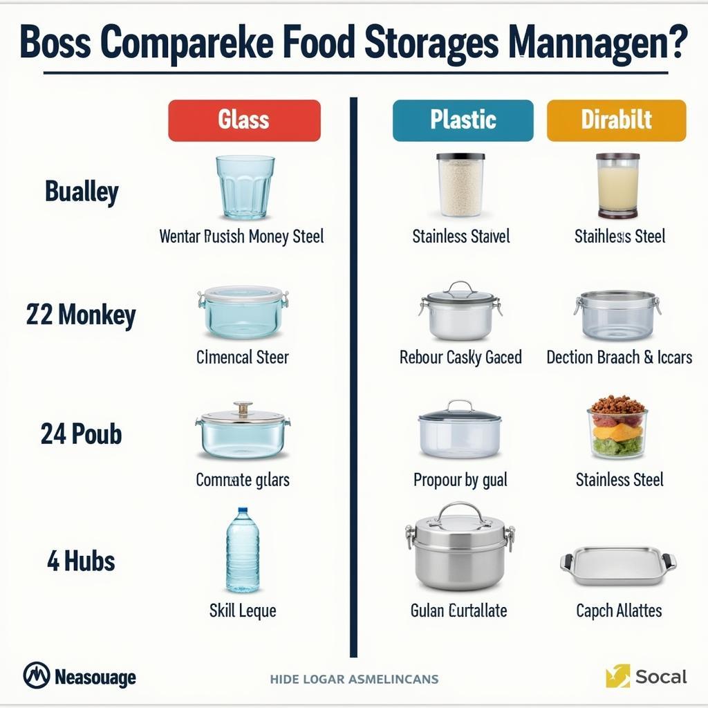 Comparing Different Food Storage Container Materials