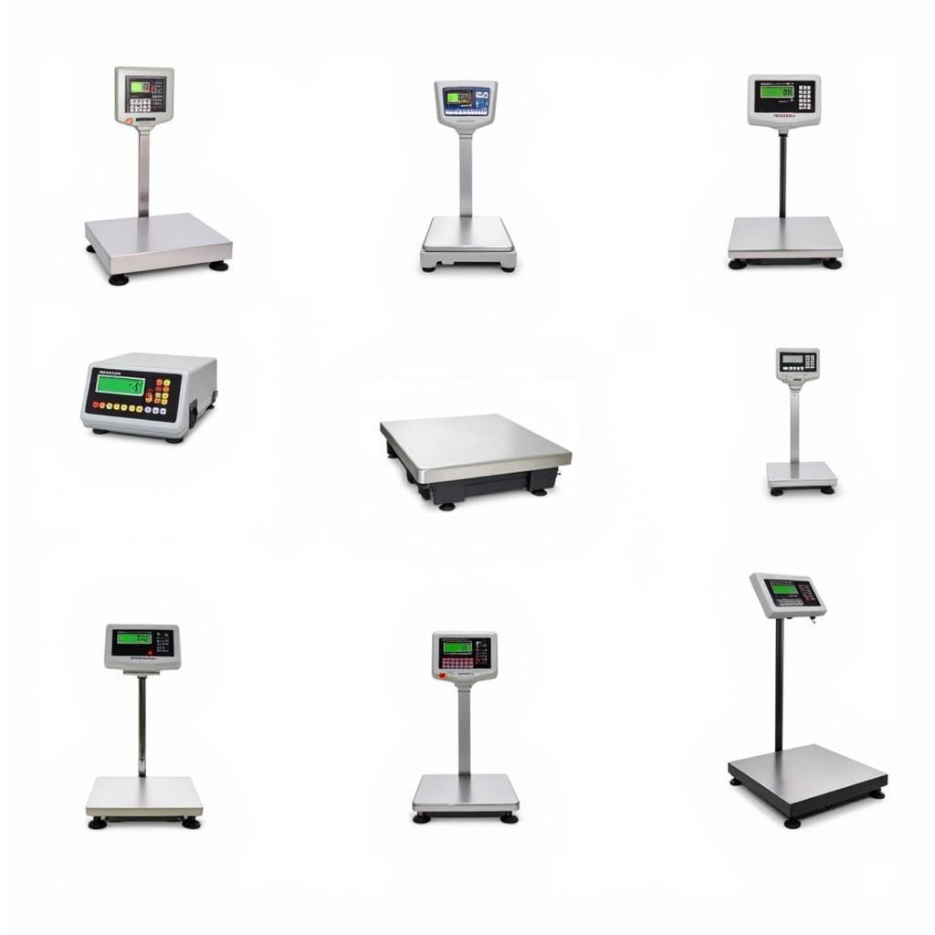 Various Types of Commercial Digital Food Scales