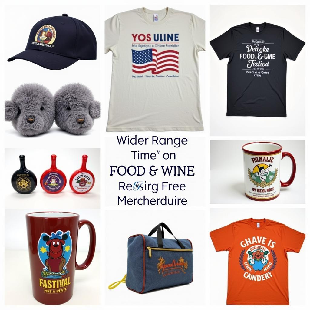 Disney Food and Wine Merchandise