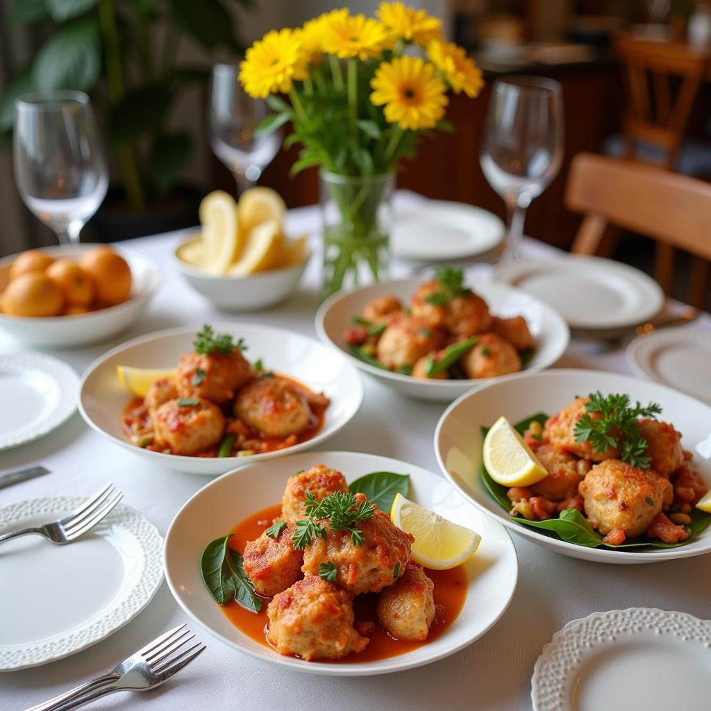 Elegant Presentation with Disposable Bowls