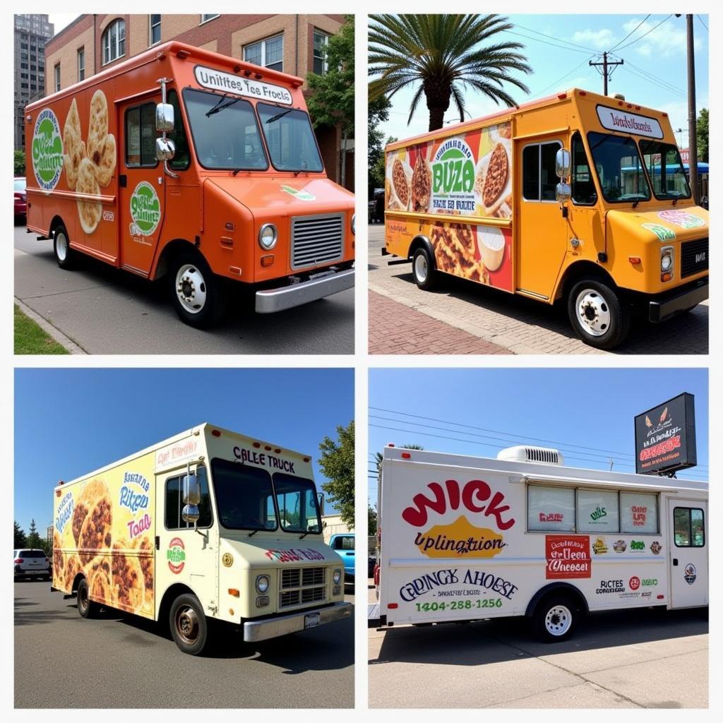 Diverse Food Trucks at Food Truck Friday Duluth