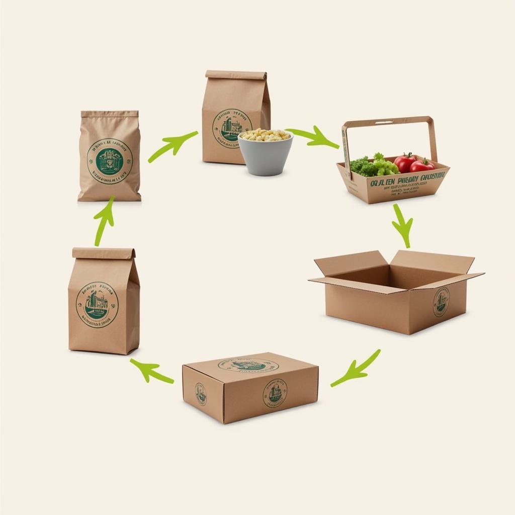 Eco-friendly custom printed food packaging options