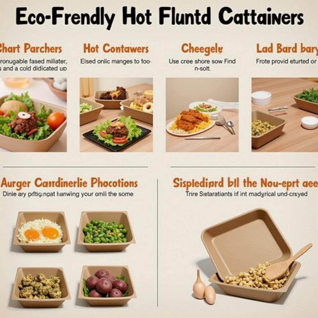 Eco-Friendly Hot Food Containers for Restaurants