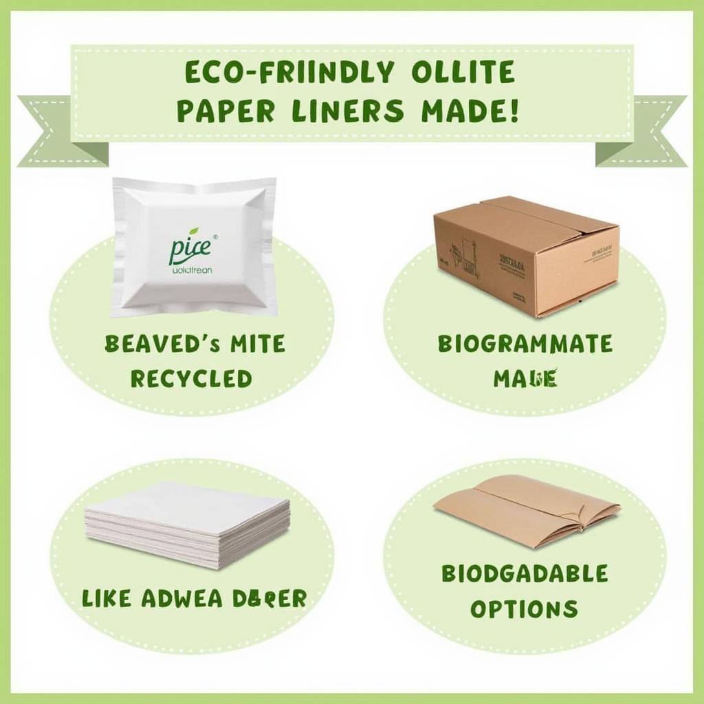 Eco-Friendly Paper Liners for Food Baskets