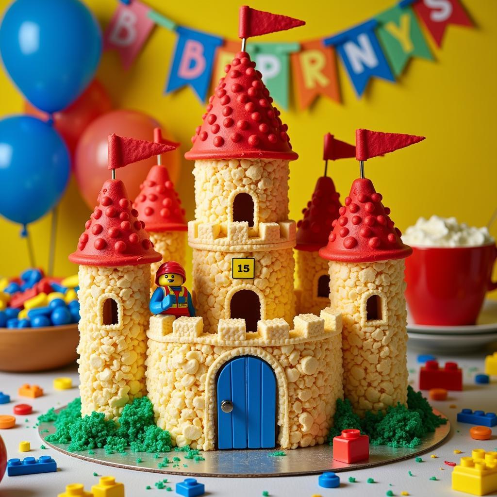 Edible Lego Castle