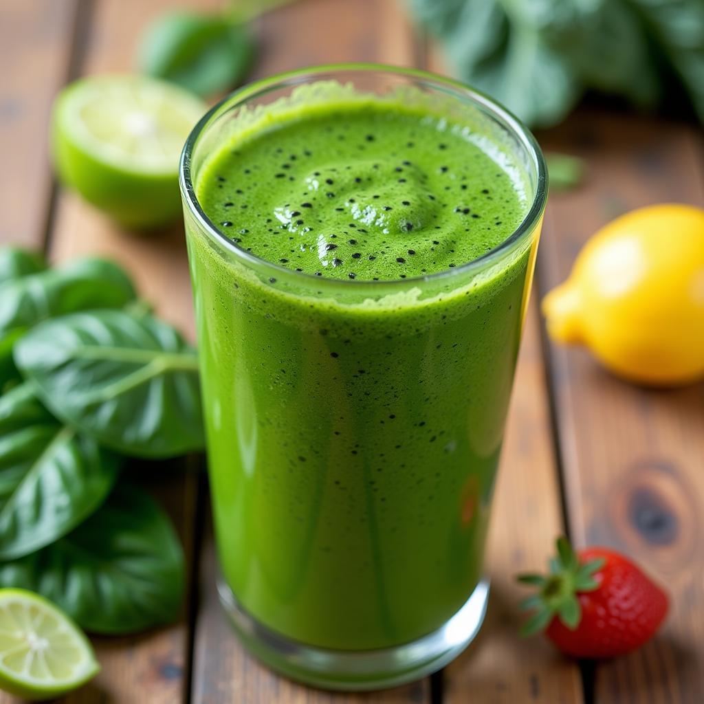 Green Smoothie with Emerald Greens