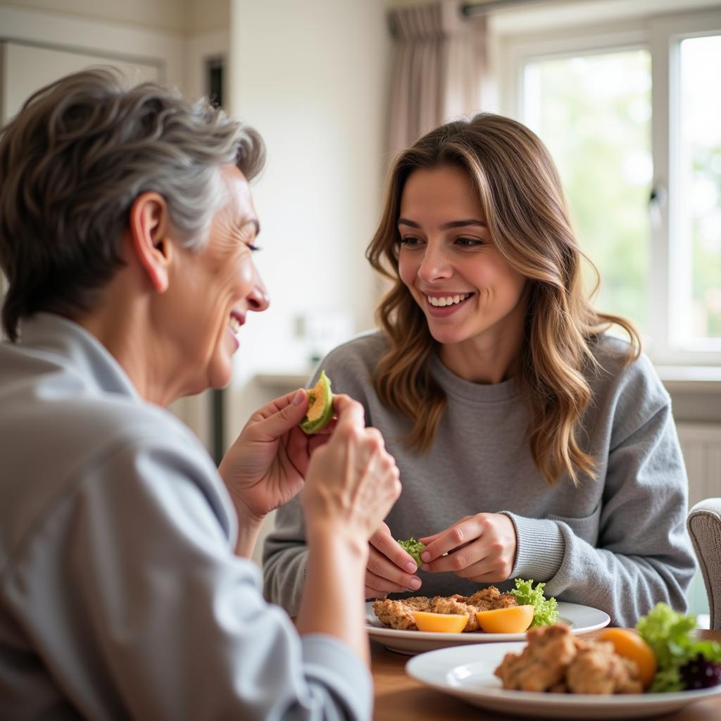 Creating a Pleasant and Engaging Mealtime Experience for Dementia Patients