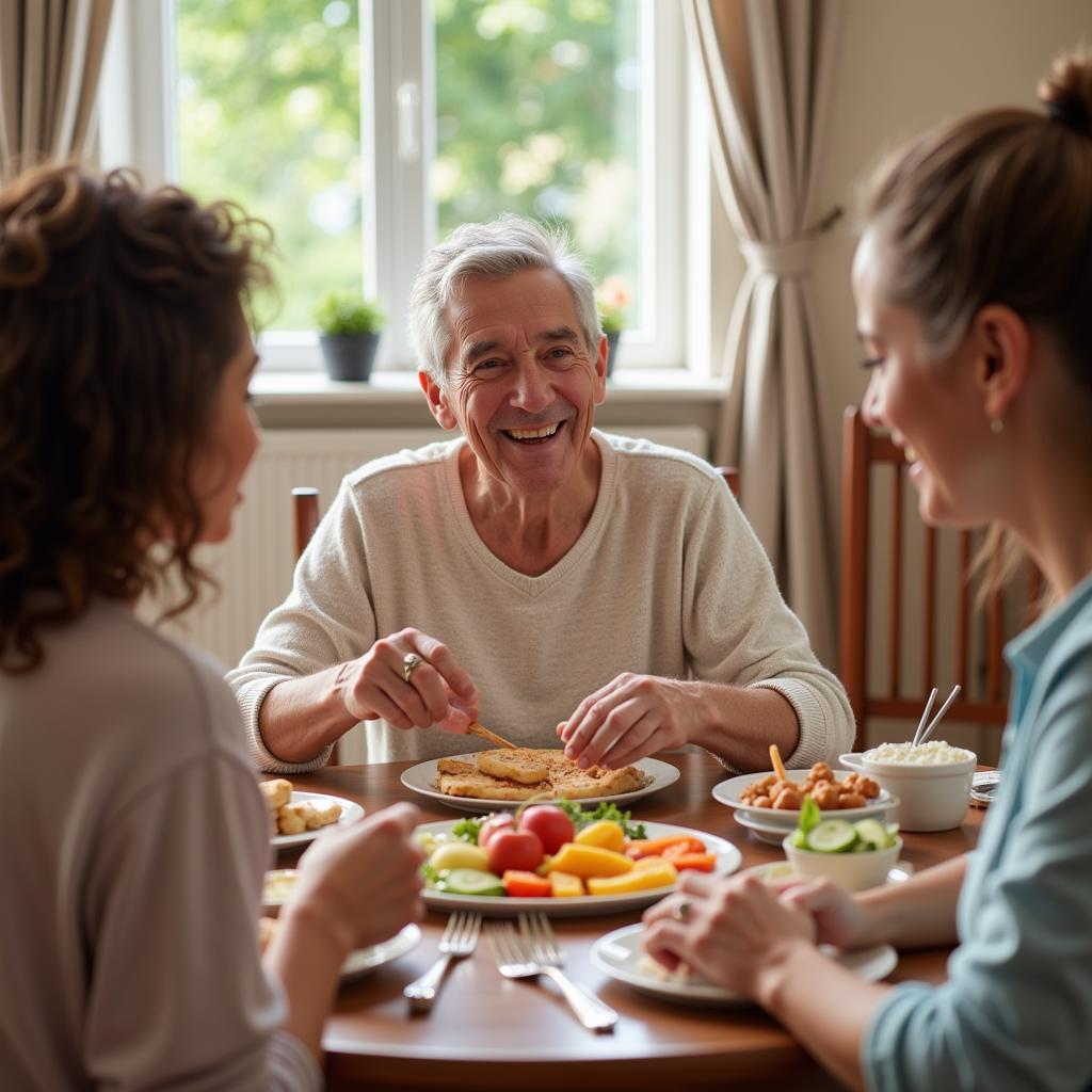 Creating Enjoyable and Safe Mealtimes for Elderly