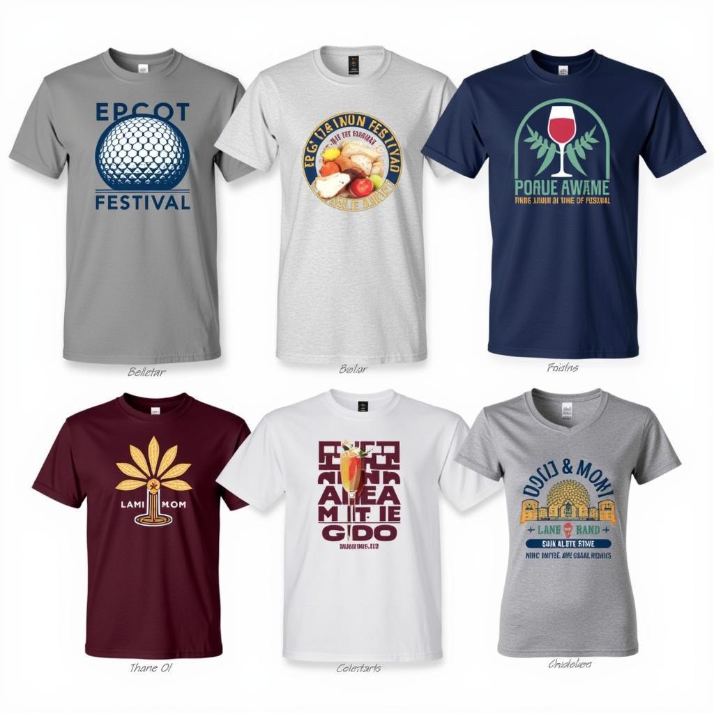 Epcot Food and Wine Festival T-Shirts