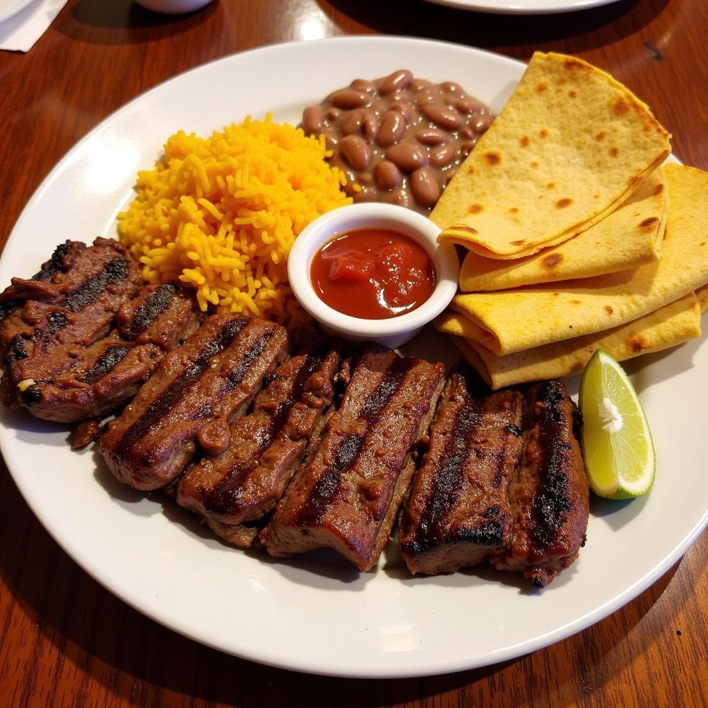 Ernesto's Carne Asada Plate