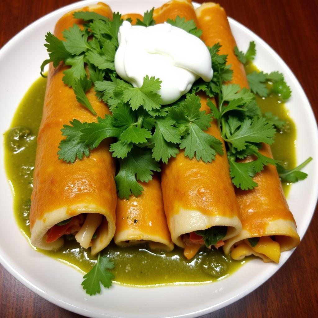 Ernesto's Vegetarian Enchiladas