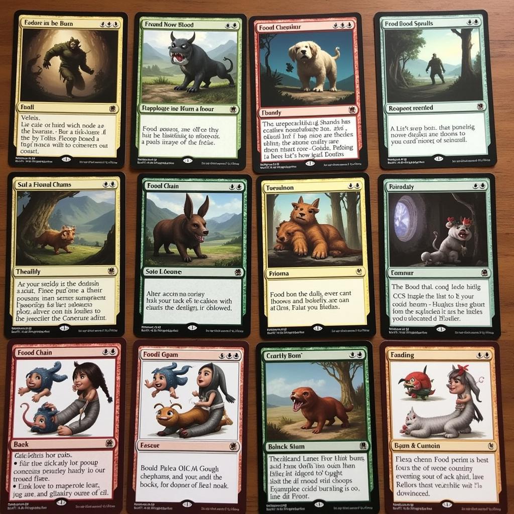 Essential Food Chain Cards