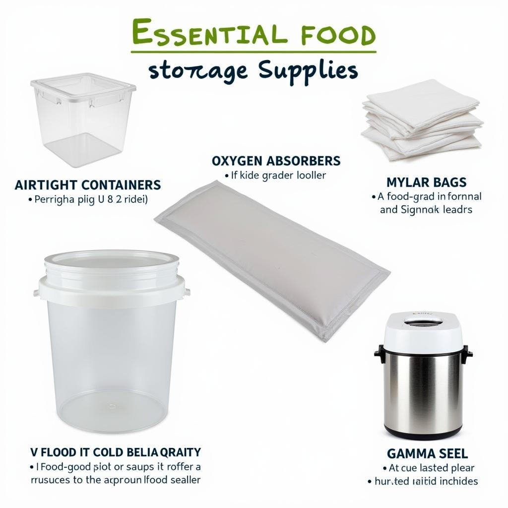 Essential Supplies for Long-Term Food Preservation