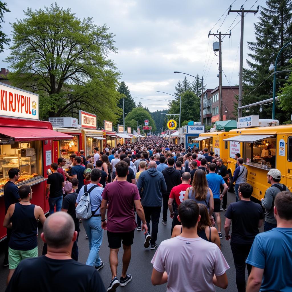 Vibrant Everett Food Truck Scene