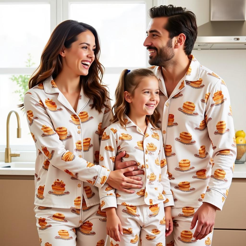 Family Fun in Food PJs