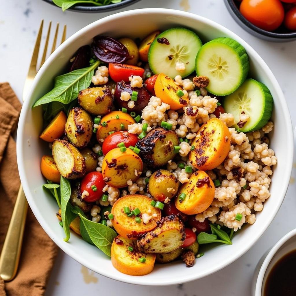 A Colorful and Appealing Farmstead Dinner Bowl