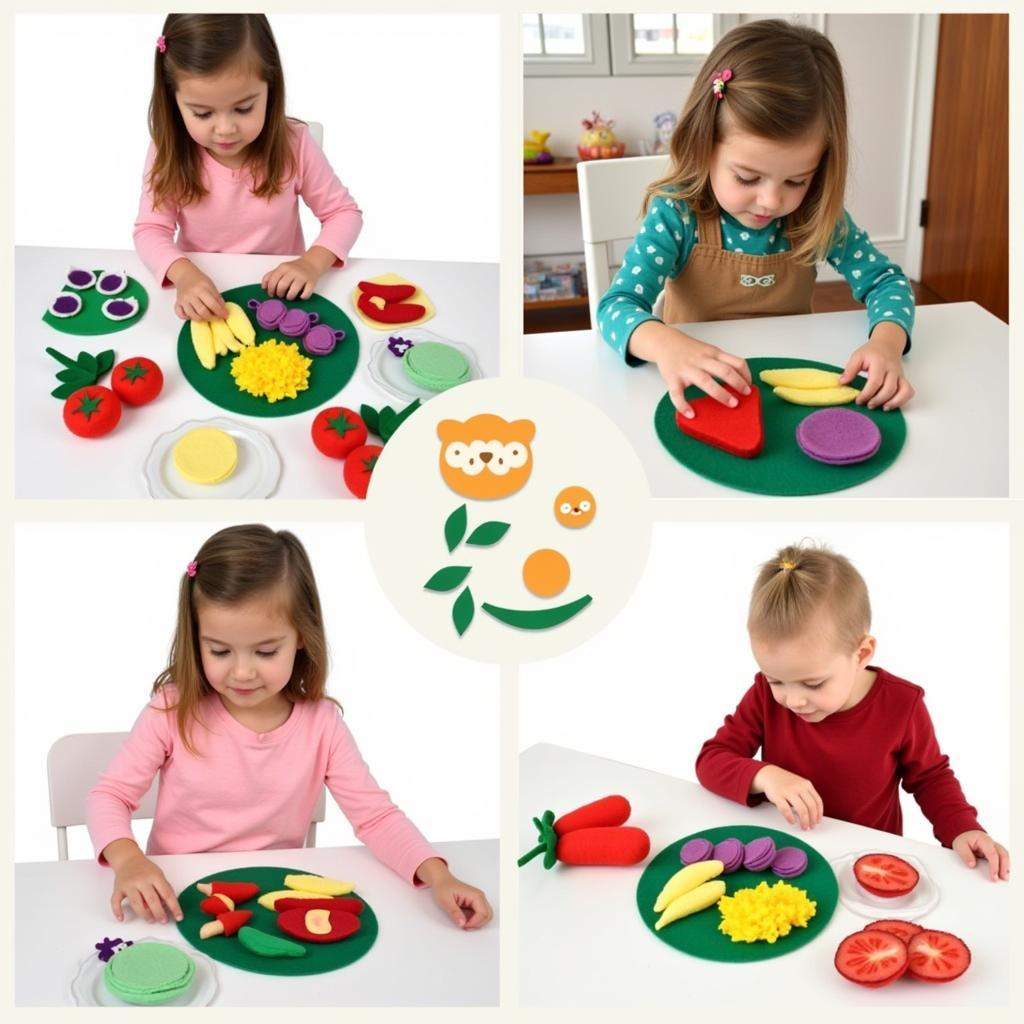 Felt Food Educational Activities