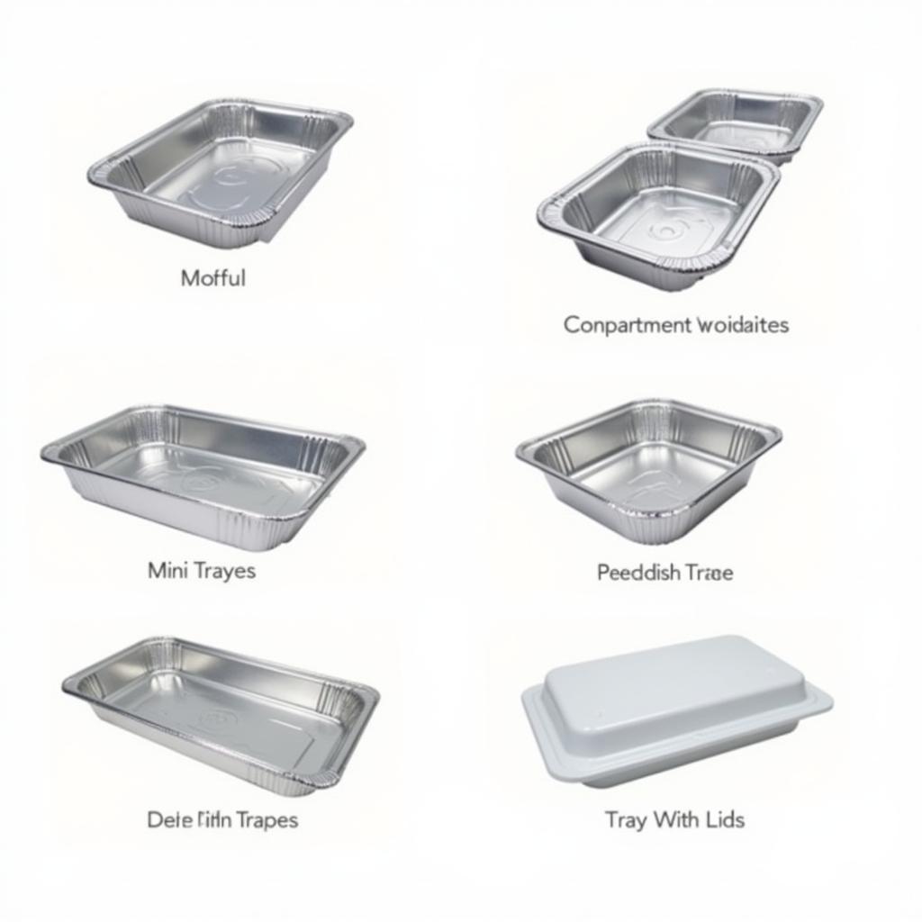 Various Foil Trays for Different Party Needs