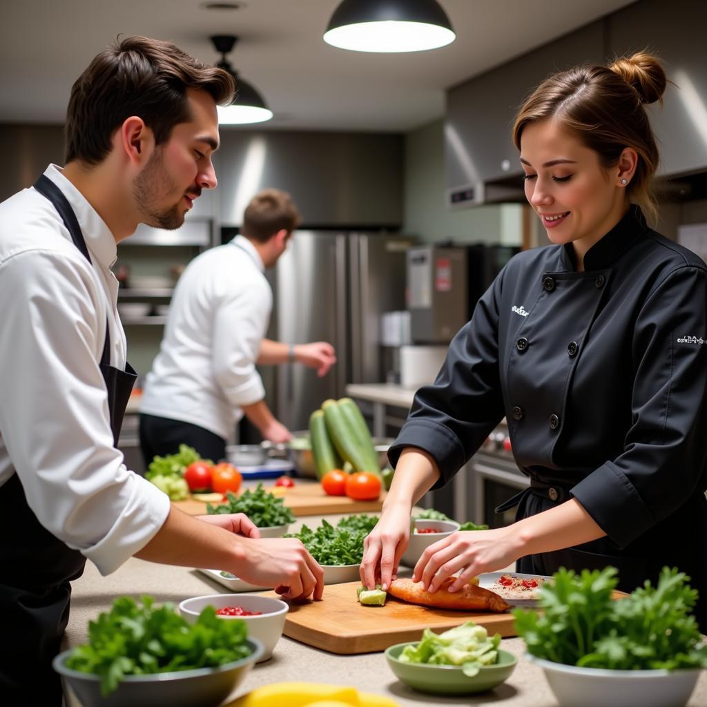 Gaining Practical Kitchen Experience During a Food and Beverage Internship