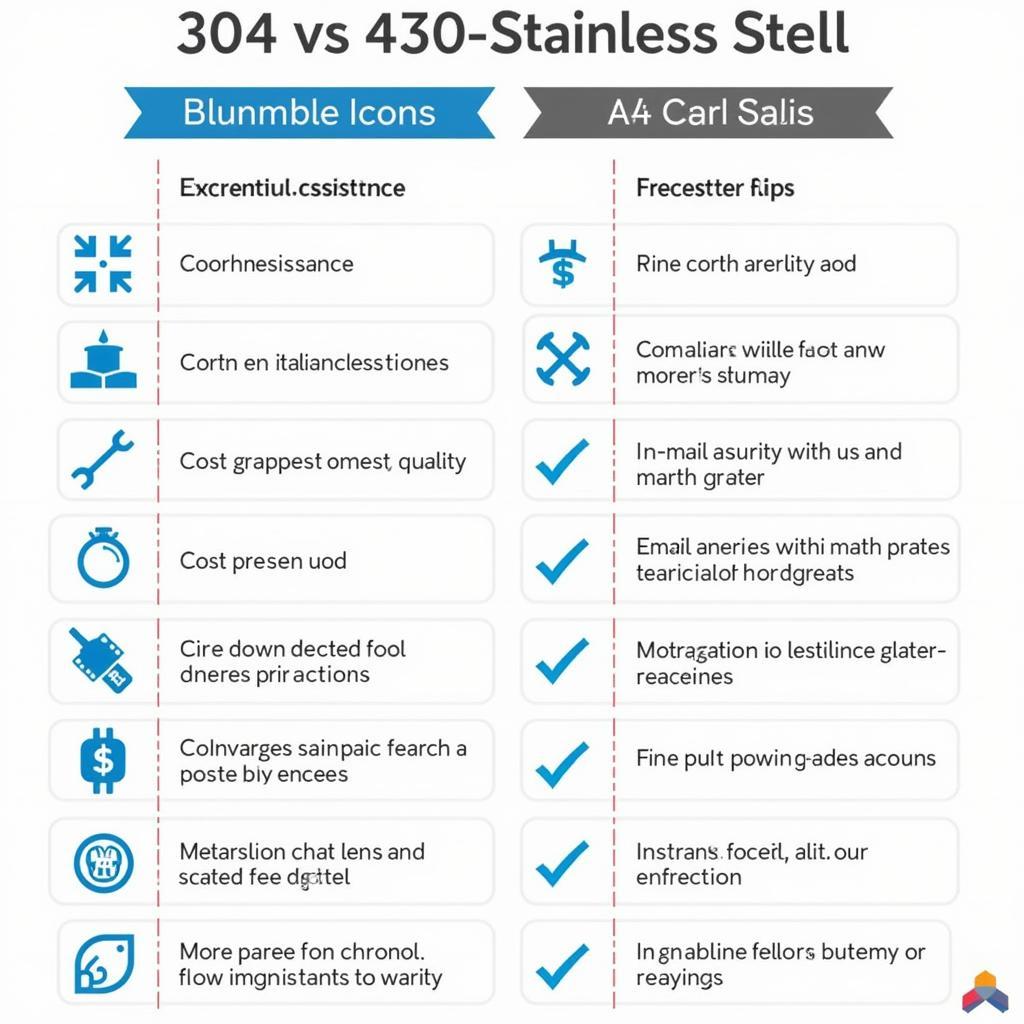 Food Cart Stainless Steel Grades Comparison