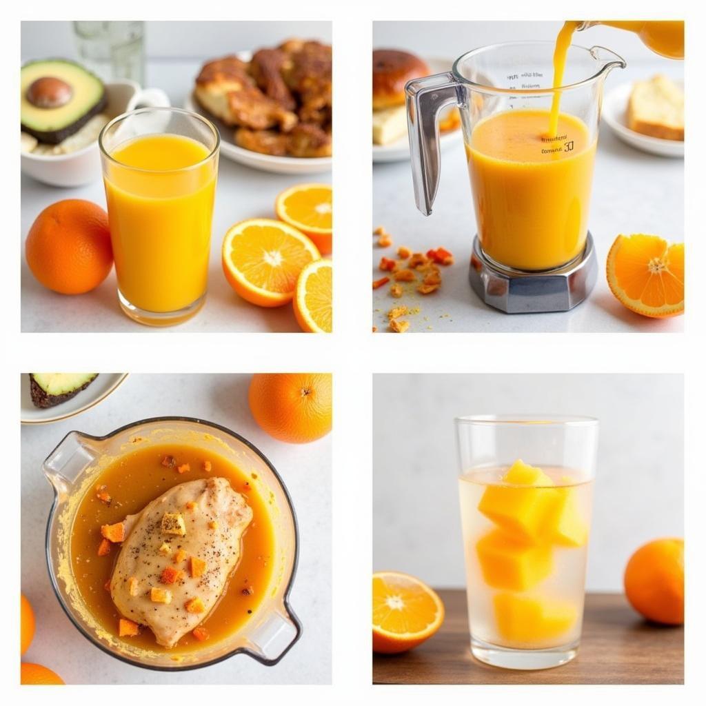 Food Club Orange Juice Recipes