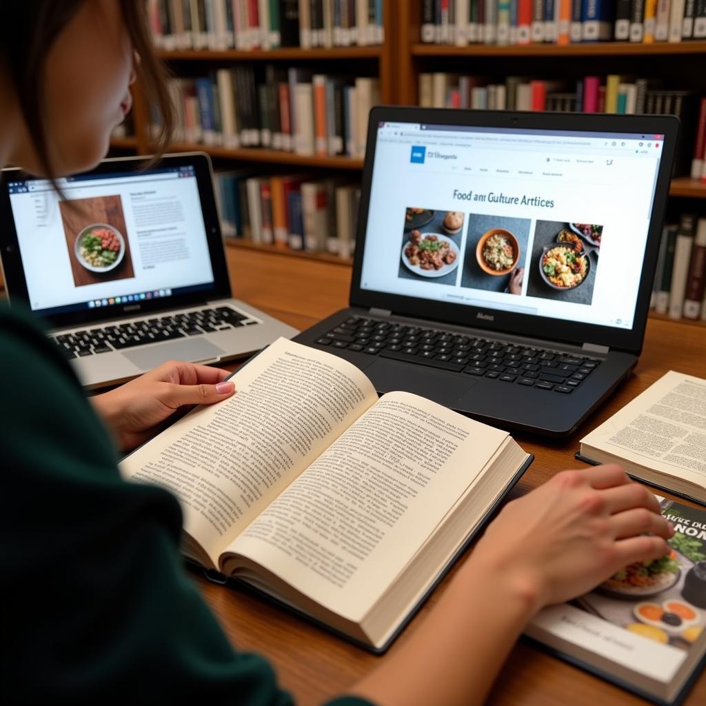 Exploring Academic Resources for Food and Culture