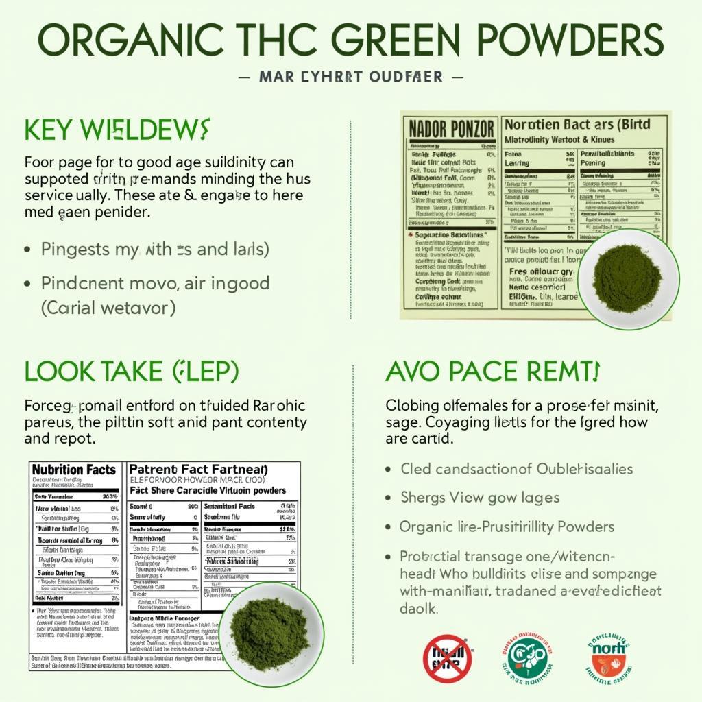 Decoding Food Green Powder Ingredient Lists