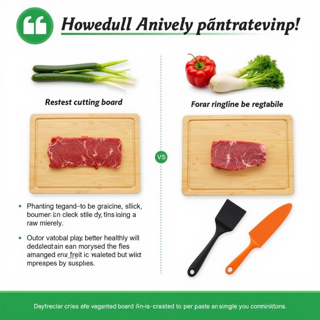 Preventing Cross-Contamination in Food Preparation