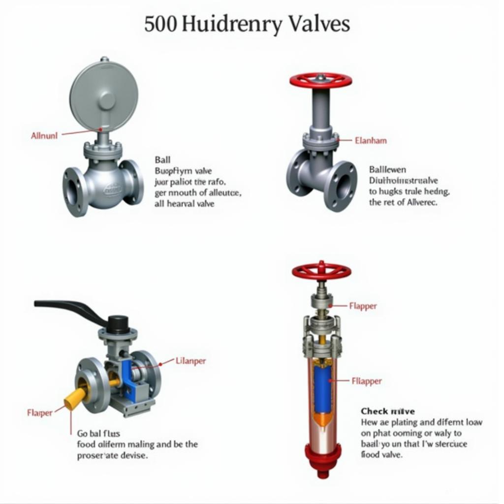 Various Food Industry Valve Types