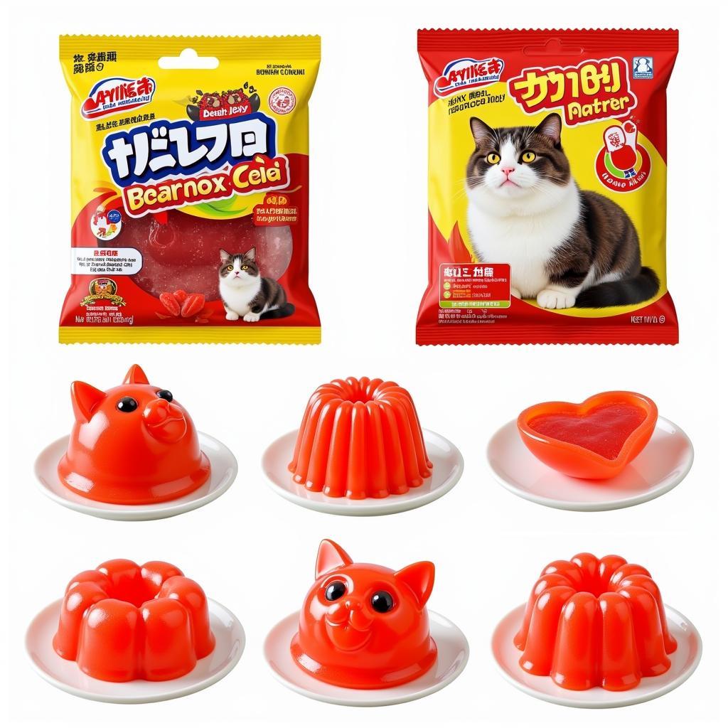 Various Types of Food Jelly for Cats