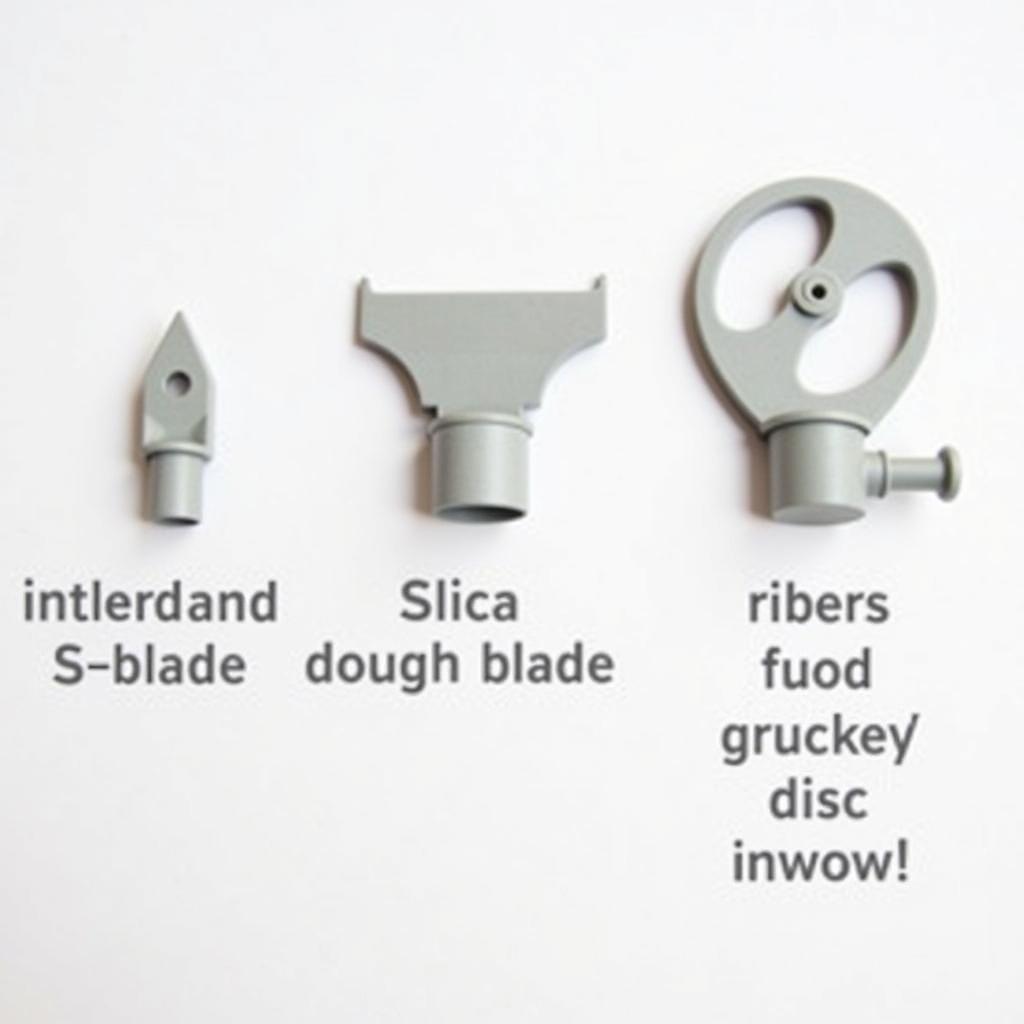 Different Food Processor Blade Types