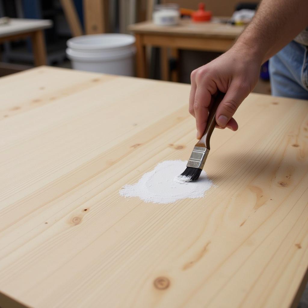 Applying Food Safe Epoxy Paint to a Surface