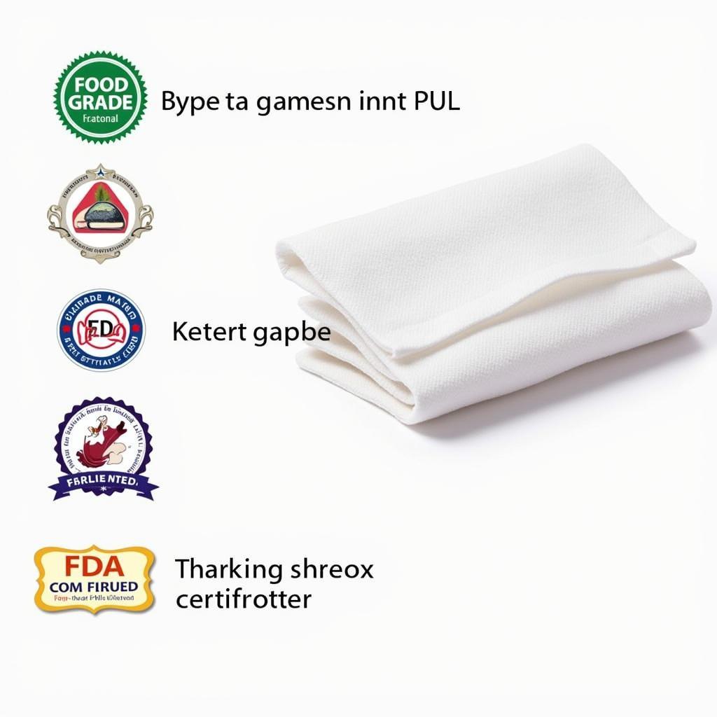 Food-Safe PUL Fabric Certification Labels