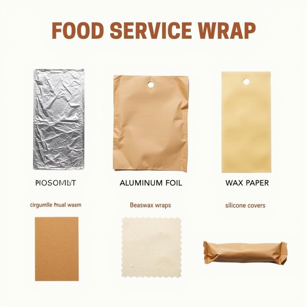 Different Types of Food Service Wrap