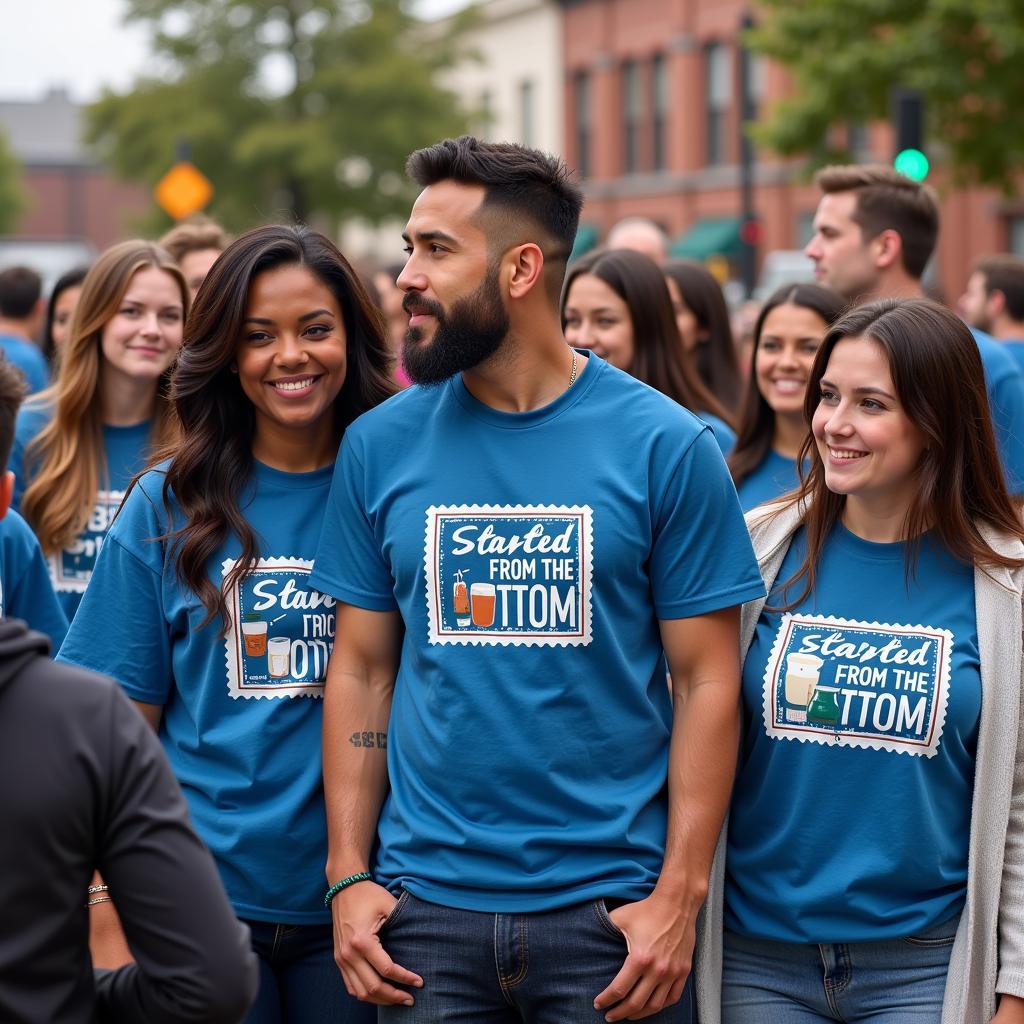 Food Stamp Shirt: Connecting Through Shared Experiences